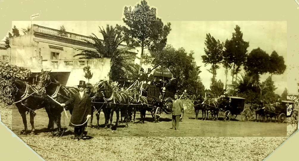 Cortejo fúnebre en Villa Ramallo